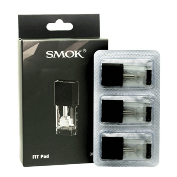 SMOK Fit Replacement Cartridge Pod 3 Pack with Packaging