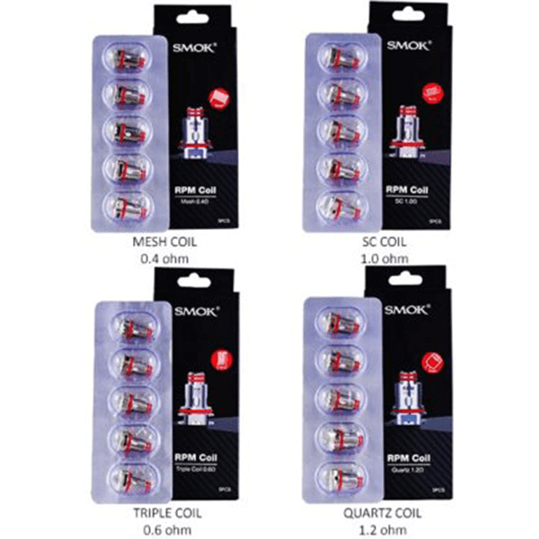 SMOK RPM40 Replacement Coils (Pack of 5)  Group Photo