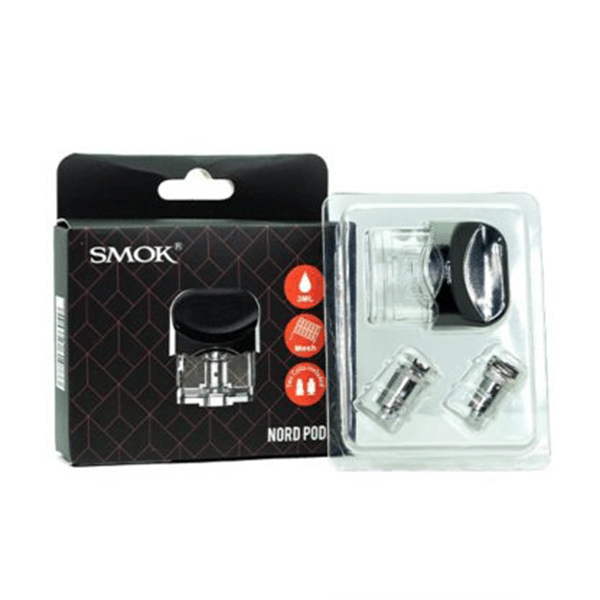 SMOK Nord Replacement Pods and Coils Kit (Pack of 1) with Packaging