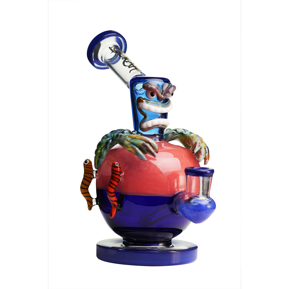 Lookah 9″ Mini Poison Apple Water Pipe | dark blue