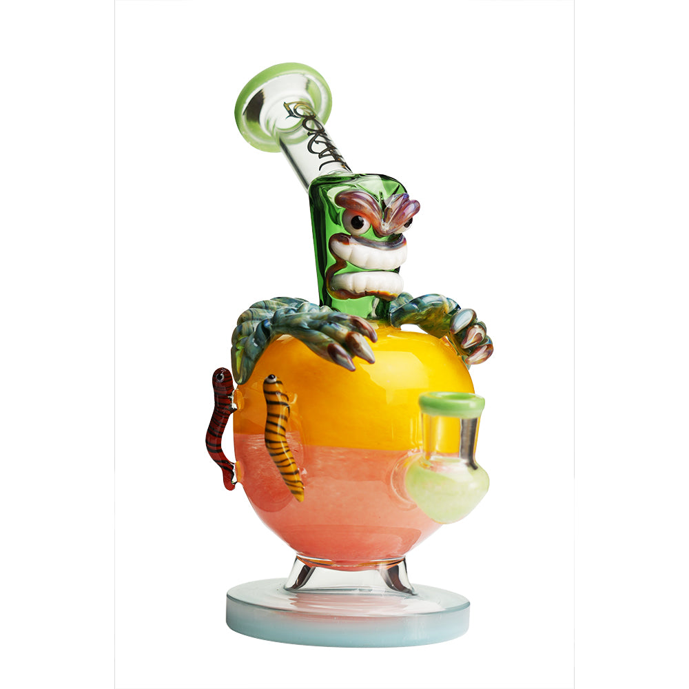 Lookah 9″ Mini Poison Apple Water Pipe (WPC1210)-green