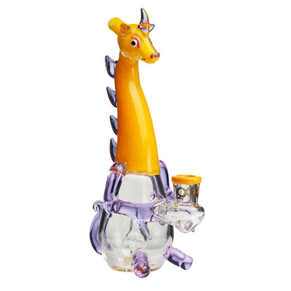 Lookah 10″ Mini Cute Dragon Water Pipe | yellow