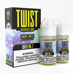 White No.1 by Twist Salts Series 60mL with packaging