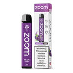 Zoom Disposable | 2000 Puffs | 5.5mL grape rush with packaging
