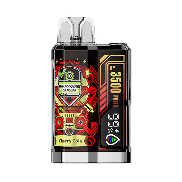 ZOVOO - DRAGBAR B3500 Disposable | 3500 Puffs | 8mL | 50mg cherry cola