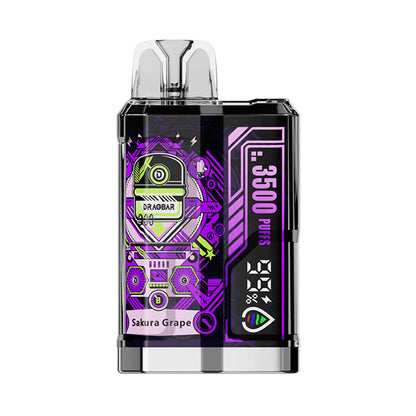 ZOVOO - DRAGBAR B3500 Disposable | 3500 Puffs | 8mL | 50mg sakura grape