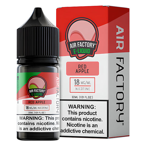 Red Apple by Air Factory Salt 30mL 18mg bottle with Packaging