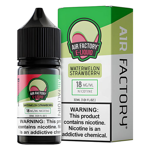 Watermelon Strawberry by Air Factory Salt 30mL 18mg bottle with Packaging