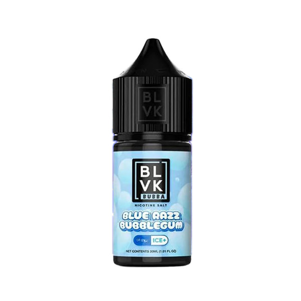 Bubba - Blue Razz Bubblegum by BLVK TFN Salt Series E-Liquid 30mL (Salt Nic)