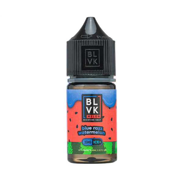 BLVK SALTS E-Liquid - Melon - Blue Razz Watermelon, 30mL