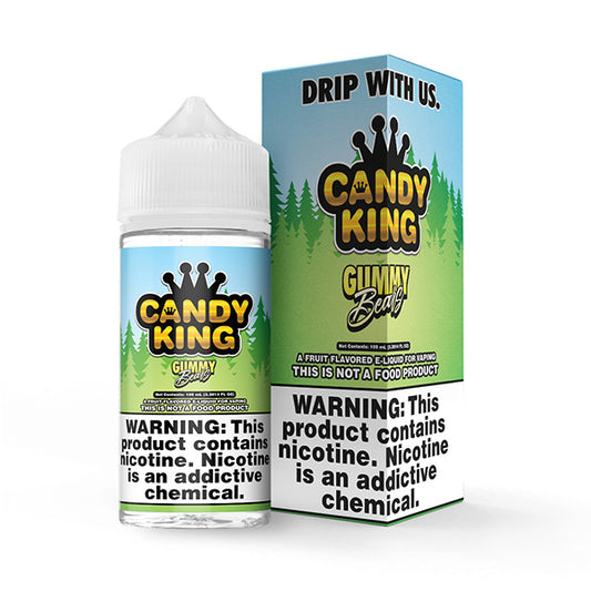 Gummy Bears by Candy King Series E-Liquid 100mL (Freebase) with packaging