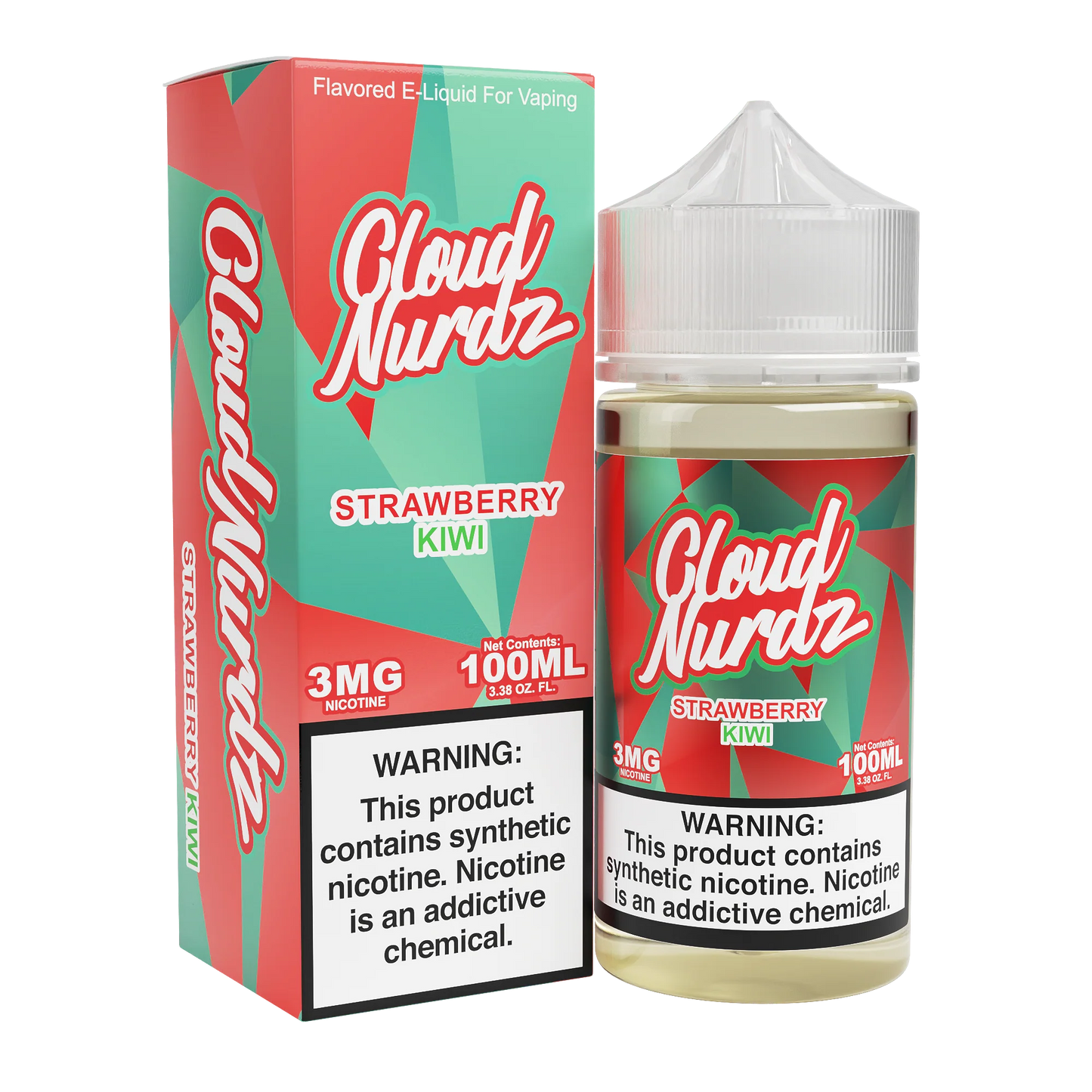 Strawberry Kiwi by Cloud Nurdz TFN |  100mL with packaging