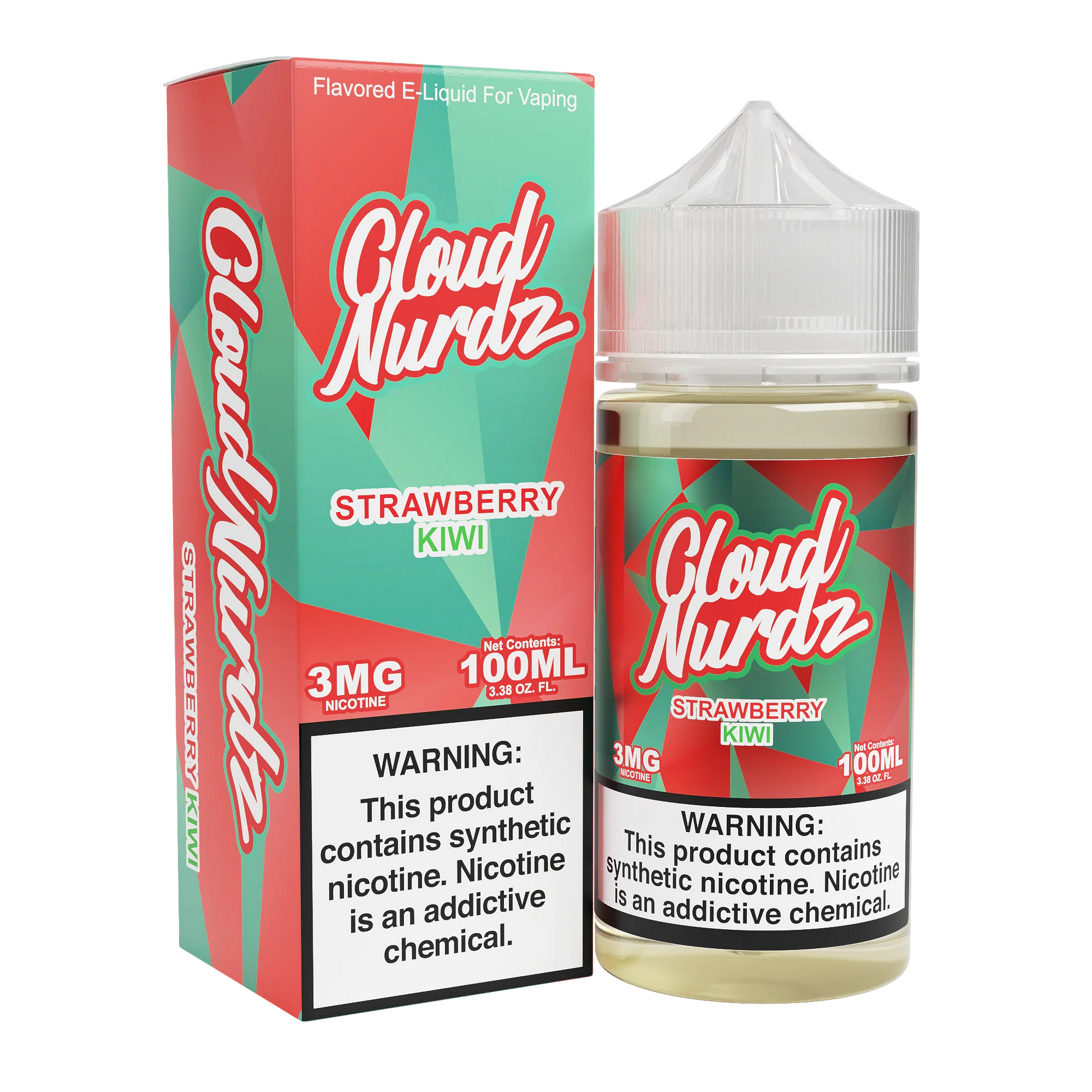 Strawberry Kiwi by Cloud Nurdz TFN |  100mL with packaging