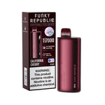 Funky Republic Ti7000 Disposable | 7000 Puff | 12.8mL | 4%-5% California Cherry