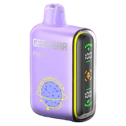 Geek Bar Pulse Disposable 15000 Puffs 16mL 50mg grape raspberry ice