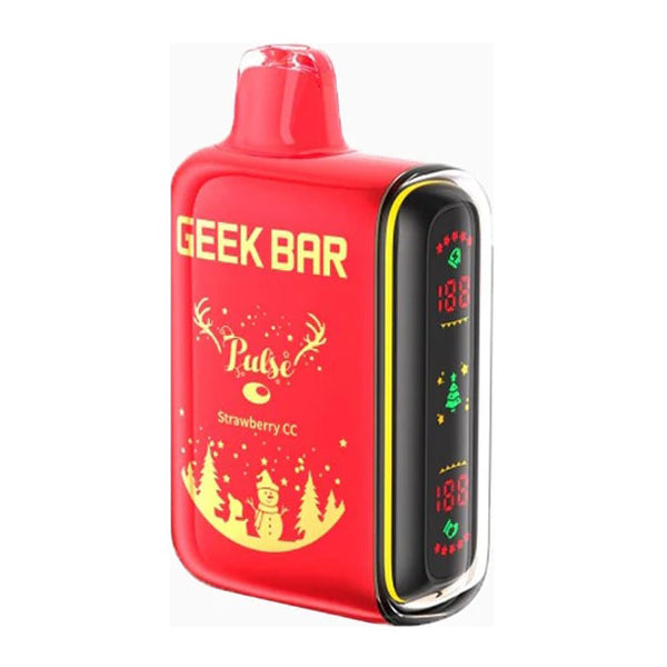 Geek Bar Pulse (Dispo) (15000Puff)(16mL) = Strawberry CC