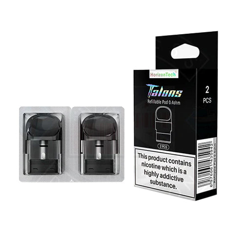 HorizonTech Talons Pod (2-Pack) 0.4ohm with packaging