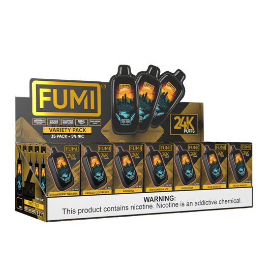 Fumi (DSPLY 35pc)(Dispo) (24000Puff)(18mL) packaging