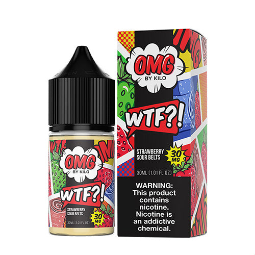 WTF by OMG TFN Series E-Liquid 30mL (Salt Nic) with packaging