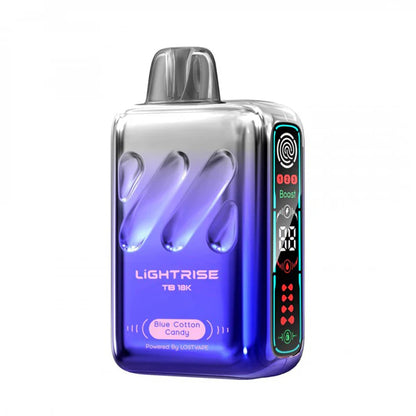 Lightrise TB 18K Disposable 18000 Puff 18mL 50mg Blue Cotton Candy