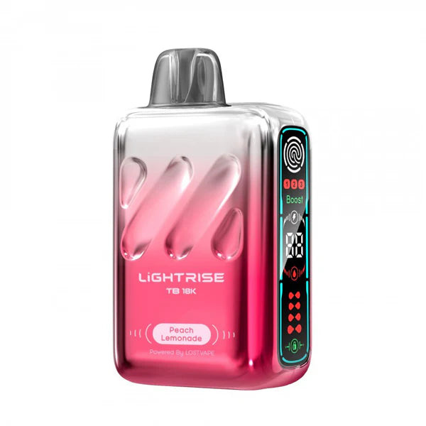 Lightrise TB 18K Disposable 18000 Puff 18mL 50mg Peach Lemonade