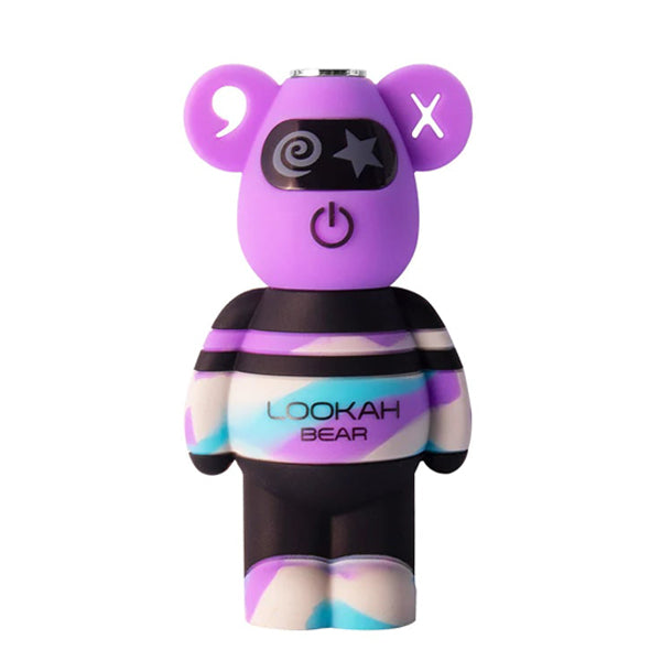 Lookah Bear 510 Battery Mod (500mAh) | Purple Tie Die