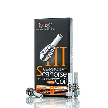 Lookah Seahorse 510 Thread Coil - Type III (3 Pack)