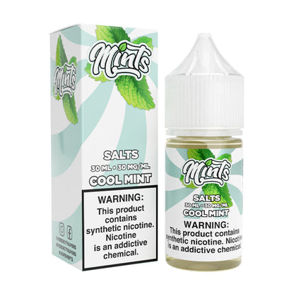 Cool Mint by Mints Salt Series E-Liquid 30mL (Salt Nic) -30Mg with packaging