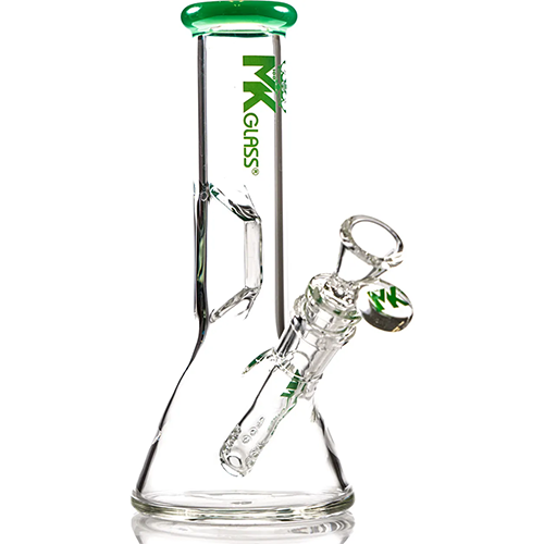 MKGlass MK8 Ice Catcher Breaker 8″ Water Pipe - Jade Green
