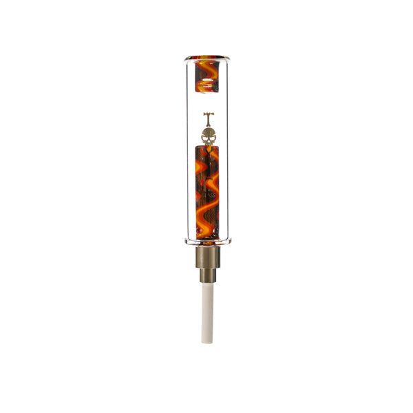 MKGlass (Nectar Collector) TXNC37 Toxic Vivid/Wigwag Nectar Collector With Ceramic Tip | Black