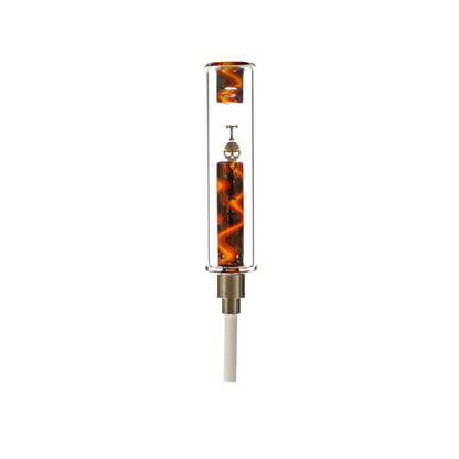 MKGlass (Nectar Collector) TXNC37 Toxic Vivid/Wigwag Nectar Collector With Ceramic Tip | Black