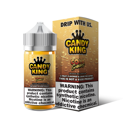 Cola Gummies by Candy King 100ml with packaging