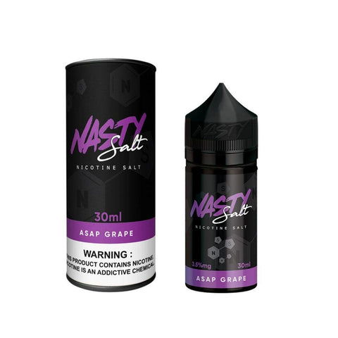 ASAP Grape by Nasty Juice Salt 30ml with packaging