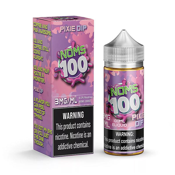 Pixie Dip by Noms 100 Series E-Liquid 100mL (Freebase) with packaging