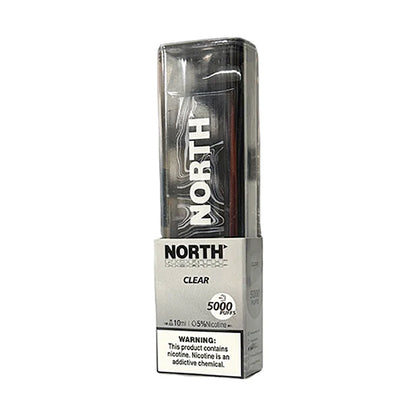 North Disposable 5000 Puffs 10mL 50mg clear