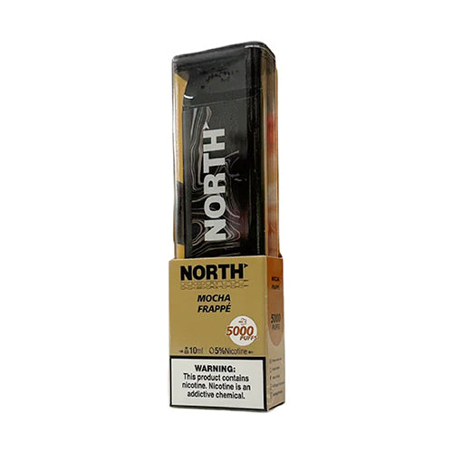 North Disposable 5000 Puffs 10mL 50mg mocha frappe