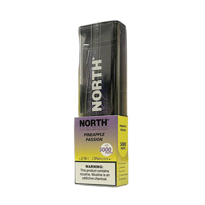 North Disposable 5000 Puffs 10mL 50mg pineapple passion