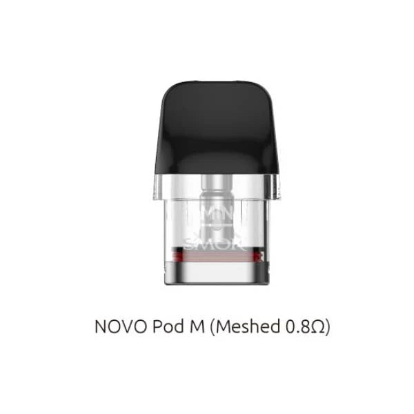 SMOK Novo M Top Fill 2mL Pods (3-Pack) 0.8ohm