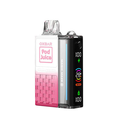 Oxbar Magic Maze 2.0 Pod Juice Edition Disposable 30000 puffs 13mL 50mg - Pink Berries