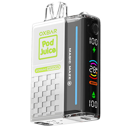 Oxbar Magic Maze 2.0 Pod Juice Edition Disposable 30000 puffs 13mL 50mg clear green