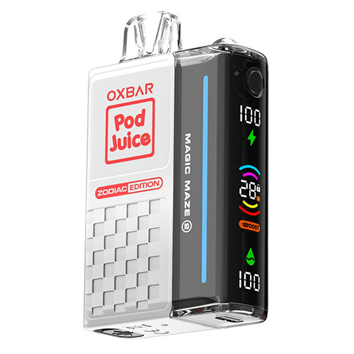 Oxbar Magic Maze 2.0 Pod Juice Edition Disposable 30000 puffs 13mL 50mg clear red