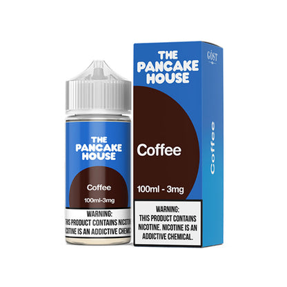 Coffee by Pancake House Series E-Liquid 100mL (Freebase) with packaging