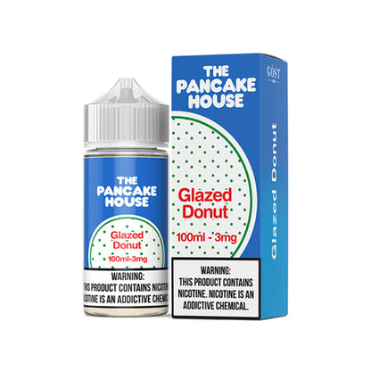 Glazed Donut by Pancake House Series E-Liquid 100mL (Freebase) with packaging