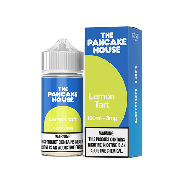 Lemon Tart by Pancake House Series E-Liquid 100mL (Freebase) with packaging