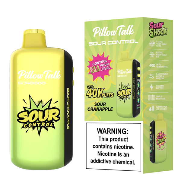 Pillow Talk SC40000 (Dispo) (40000Puff)(20mL) | Sour Cranapple