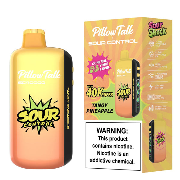 Pillow Talk SC40000 (Dispo) (40000Puff)(20mL) | Tangy Pineapple