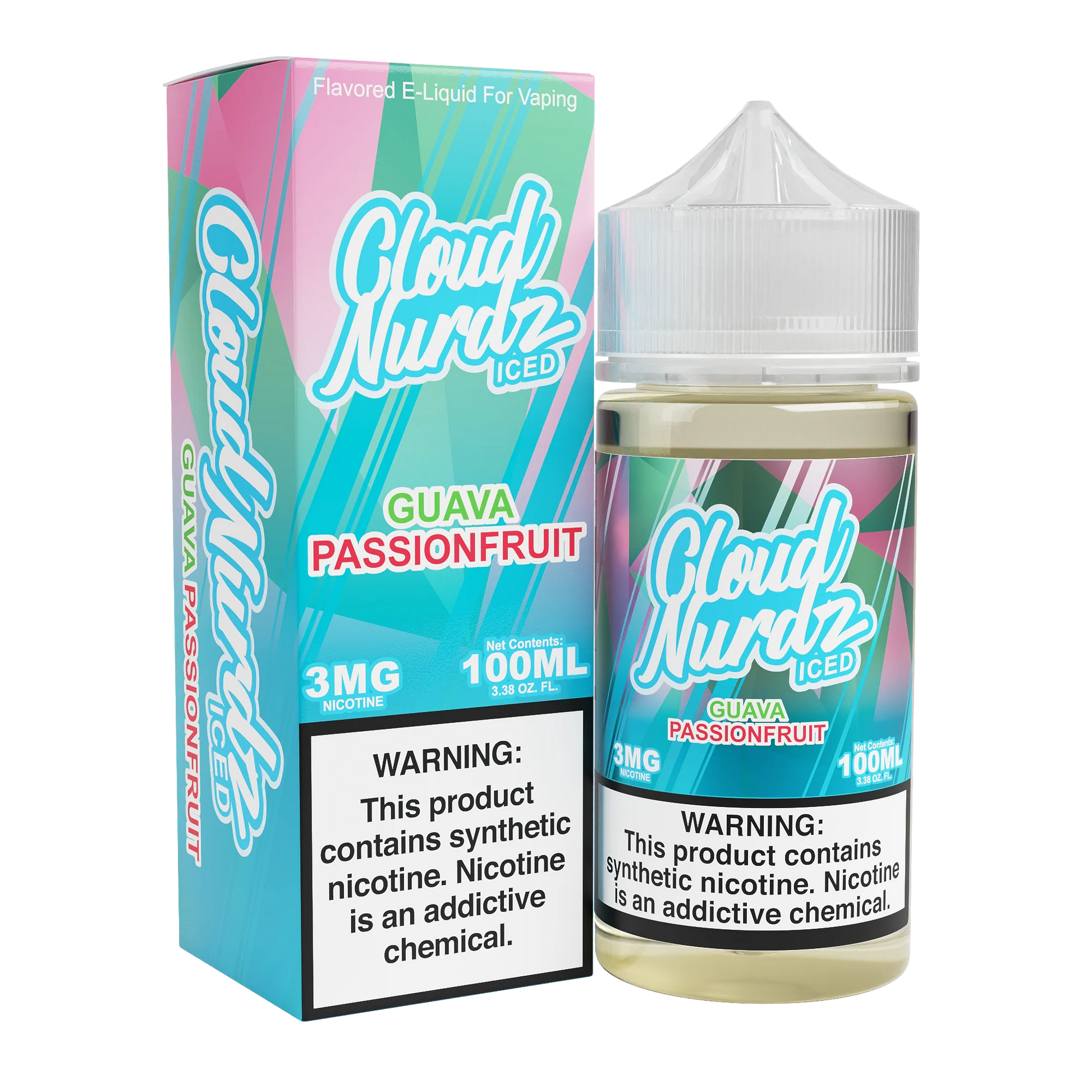 Guava Passionfruit (Pink Guava Iced) by Cloud Nurdz TFN | 0mg | 100mL