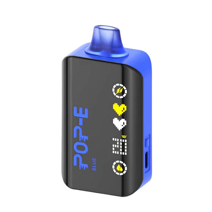 Pop-E 24K Disposable 24000 Puffs 22mL 50mg Blue