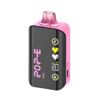 Pop-E 24K Disposable 24000 Puffs 22mL 50mg Pink