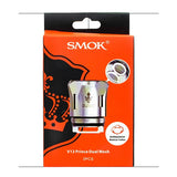 SMOK Prince V12 Replacement Coils 3 Pack V12 Prince Dual Mesh Packaging